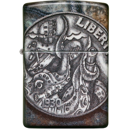 Zippo 2022 Zippo 49352 Pirate Coin Design, ZIP-49434